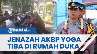 DETIKDETIK KEDATANGAN Jenazah Kapolres Boyolali AKBP Muh Yoga di Bekasi Disambut Ratusan Pelayat [upl. by Kenway]