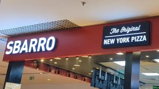 SBARRO  The Original NEW YORK PIZZA  Cheesey Pizza 🍕 [upl. by Yatnuhs890]