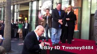 Hilarious Don Rickles speaks at John Lasseter star ceremony [upl. by Granlund]