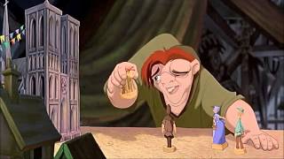 The Hunchback of Notre Dame 1996 Scene quotOut TherequotQuasimodos Song [upl. by Asirral]