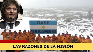 Milei inicia viaje a la Antártida para combatir la contaminación Histórico programa en marcha [upl. by Asemaj]