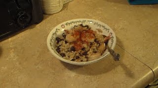 Pressure Cooker Black Beans and Rice with Shrimp [upl. by Ahsieyn561]