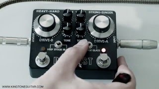 THE DUELLIST  DUAL OVERDRIVE PEDAL [upl. by Ruhtua]