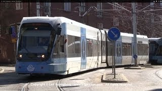 SL Tram Tvärbanan Gröndal Stockholm [upl. by Drews913]