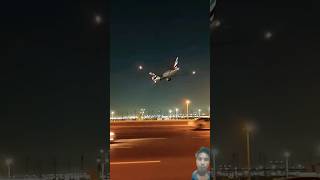 Emirates Landing in Dubai Airport  Habibi come to dubai  shorts flight [upl. by Shoshanna]