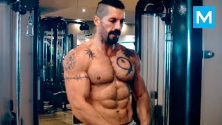 Boyka Workout for Undisputed  Scott Adkins  Muscle Madness [upl. by Magulac]