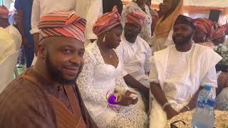 FEMI ADEBAYO AND SIBLINGS AT HIS BROTHER’S WEDDING CEREMONY IN ILORIN [upl. by Cleodell]