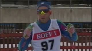 Lahti 1993  Mens 30 km free Cross country skiing [upl. by Bullough453]