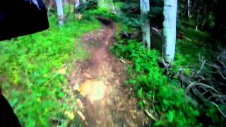 Uncompahgre single track outside Telluride CO [upl. by Nirraj]