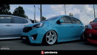 Widebody Perodua Axia Stance at Motonation PICC 2017 [upl. by Latreese]