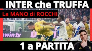 JUVENTUS Inter 1 REGALO a PARTITA la VAR e ROCCHI da INCHIESTA  tutto FALSATO [upl. by Milissent]