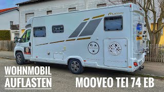 100 Wohnmobil Auflastung ohne technische Änderung  Mooveo Tei 74 EB von 425t auf 48t [upl. by Zoi]