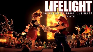 Smash Bros Ultimate Tribute l LifeLight with All DLC Trailers [upl. by Ayim]