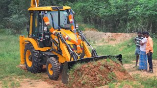 JCB 3DX Plus First Time working Excellent Performance on field for Shastra  jcb video [upl. by Morette]