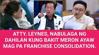 Atty Leynes ng LTFRB natulala sa siniwalat ni Cong Acop at Cong Manuel clas7tv jeepney news [upl. by Cynthie242]