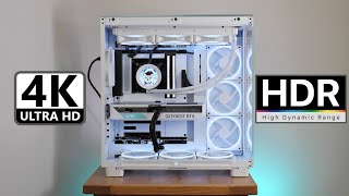 Custom PC Builder UK  NZXT H9 Elite Gaming PC  4K HDR Showcase 11 [upl. by Bedad552]