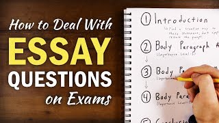 5 Rules for Answering ESSAY Questions on Exams [upl. by Nayllij285]