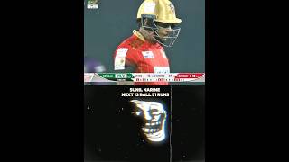 Sunil narine 57 15  🔥💀  shorts cricket [upl. by Lesser]