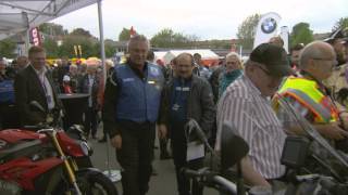 Motorradsternfahrt 2014 in Kulmbach  Bayern [upl. by Rodmann]