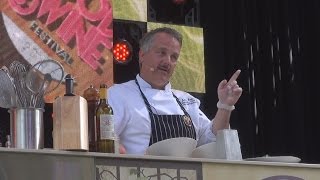 Roasted Golden Beet Salad  Chef John State  DCA Food amp Wine Festival 20160403 [upl. by Iyre]