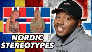 AMERICAN REACTS To Nordics React to Stereotypes [upl. by Ayenet]