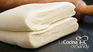 MASA DE HOJALDRE ⛔SECRETOS DE PASTELEROS⛔PASO A PASO RECETAS DE COMIDAS [upl. by Tallbott]