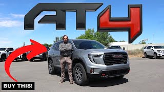 2024 GMC Acadia AT4 This Is The Acadia To Buy [upl. by Ritter]