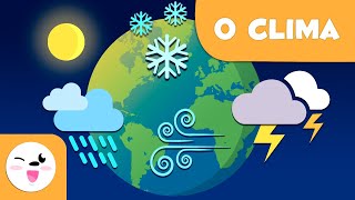 O clima para crianças  Os tipos de clima [upl. by Nnaj]