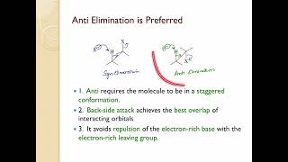 Stereoselectivity of E1 and E2 reactions [upl. by Haneen789]