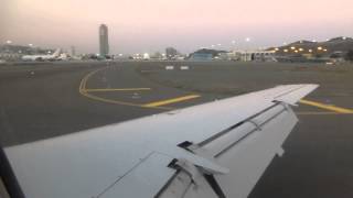 Approach and landing in Fujairah in a Rotana Jet E145 [upl. by Anauqaj593]