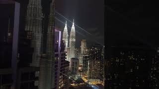 beautiful views kl city from malaysia travel klmalaysia klcity drone kualalumpurview kltour [upl. by Bowyer491]