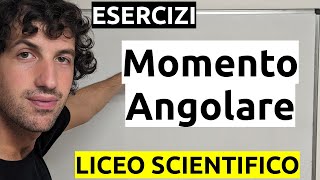 Momento Angolare  Esercizi [upl. by Noemi]