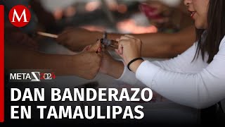 Se reportan retrasos en la apertura de casillas en Tamaulipas [upl. by Evonne]