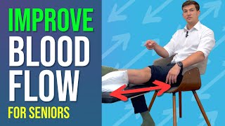 4 Exercises to Improve Blood Flow amp Circulation in the Legs for Seniors [upl. by Odnalro]