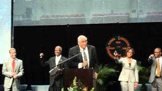 Dr Frederick Humphries delivers Rattler Charge at FAMU Founders Day Convocation Oct 3 2012 [upl. by Haiel501]