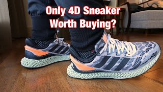 ADIDAS 4D RUN 10 ONFEET REVIEW Is it worth your money [upl. by Nauwtna]