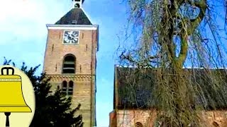 Uithuizen Groningen Kerkklokken Hervormde kerk Glocke 1amp2 [upl. by Eseela523]