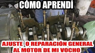 Mi primer ajuste de motor de vocho  VochoTalacha [upl. by Adlei]