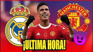 ¡BOMBAZO INESPERADO ¡NADIE SE LO ESPERABA DE VARANE  NOTICIAS DEL REAL MADRID HOY [upl. by Juxon]