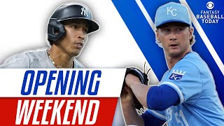 Opening Weekend Recap Injury Replacements amp Waiver Wire Adds  Fantasy Baseball Advice [upl. by Arob110]