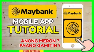 Maybank2u Mobile App Complete Tutorial and Features  Maybank Tutorial [upl. by Huff]