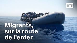 Migrants sur la route de lenfer  RTS [upl. by Alleras794]