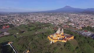 Increíble Piramide de Cholula desde el Aire [upl. by Cogn]