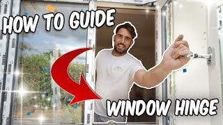 How to change a upvc window hinge [upl. by Halliday305]