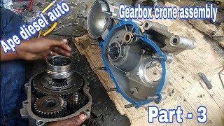 Ape diesel auto gearbox crone assembly part  3 [upl. by Janenna195]