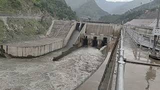 Spillway Radial Gate Flood Discharge [upl. by Boris730]