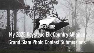 My 2025 Keystone Elk Country Alliance Grand Slam Photo Contest Submission [upl. by Mcnully]