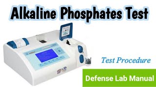 Alkaline Phosphatase  ALP Test Procedure [upl. by Barnes340]