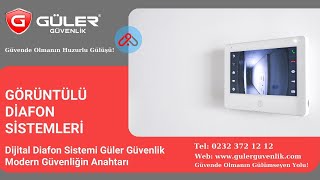 Dijital Diafon Sistemi Güler Güvenlik Modern Güvenliğin Anahtarı [upl. by Salene]