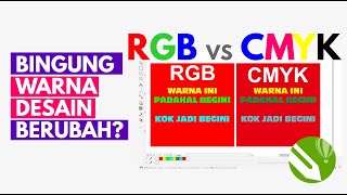 KENAPA WARNA DESAIN DI COREL DRAW BERUBAH  PENJELASAN RGB CMYK  TRIK AGAR WARNA TIDAK BERUBAH [upl. by Obaza975]